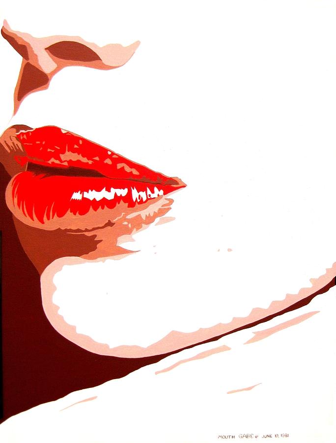684x900 Mouth Painting By Gabe Art Inc - Mouth Painting