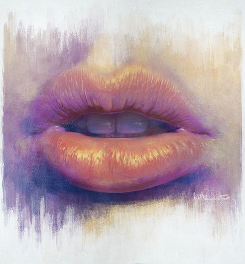 500x540 Realistic Mouth Painting - Mouth Painting