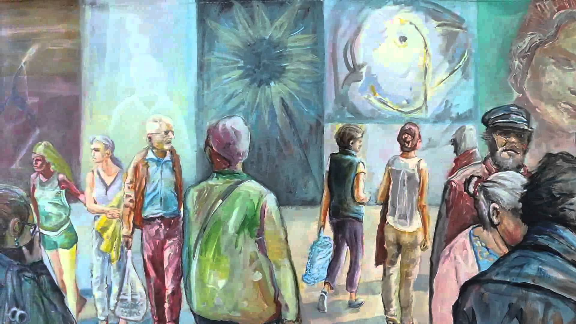 1920x1080 World's Second Moving Painting - Moving Painting