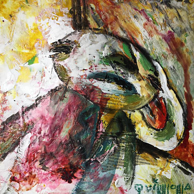 770x770 Saatchi Art Trying To Forget Painting By Quim Moya - Moya Painting