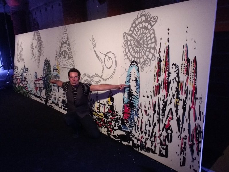 800x600 Live Painting - Moya Painting