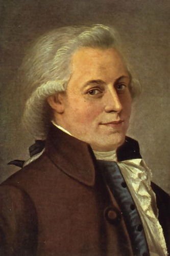 333x500 Johann Heinrich Wilhelm Tischbein Portrait Of Wolfgang - Mozart Painting