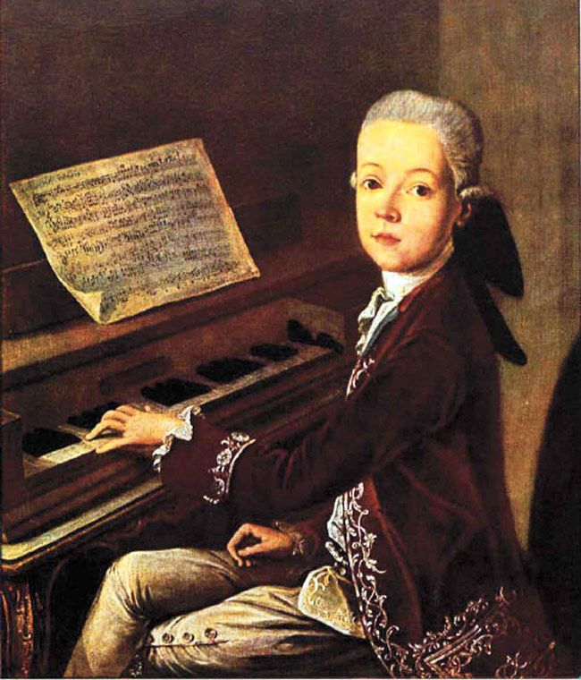 650x760 Mozart Knew Composition Was Essential. It's No Different When It - Mozart Painting