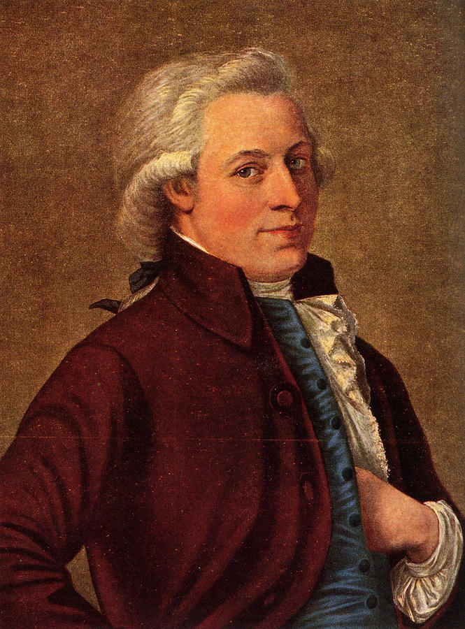 665x900 Portrait Of Mozart Painting By Johann Heinrich Wilhelm Tischbein - Mozart Painting