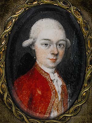 300x400 Sotheby's To Auction Rare Mozart Portrait In London - Mozart Painting