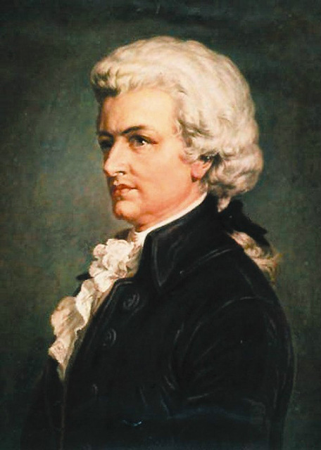 456x640 Top Art - Mozart Painting