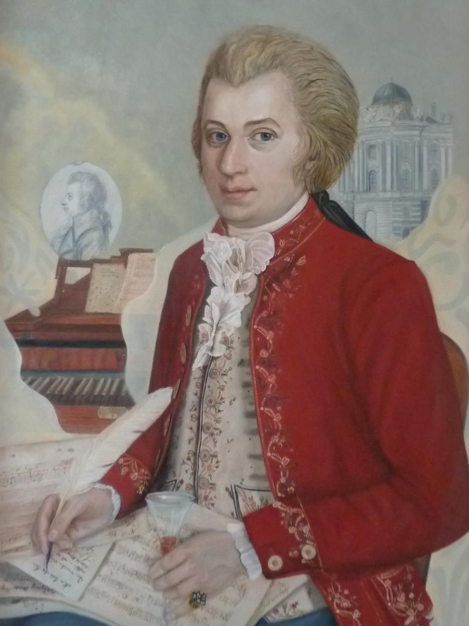 927x1238 The Wolfgang A Readership In Profile - Mozart Painting