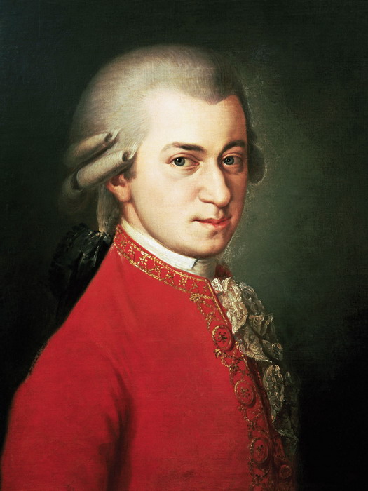 525x700 Wolfgang Amadeus Mozart Painting Wall Print Poster Ebay - Mozart Painting