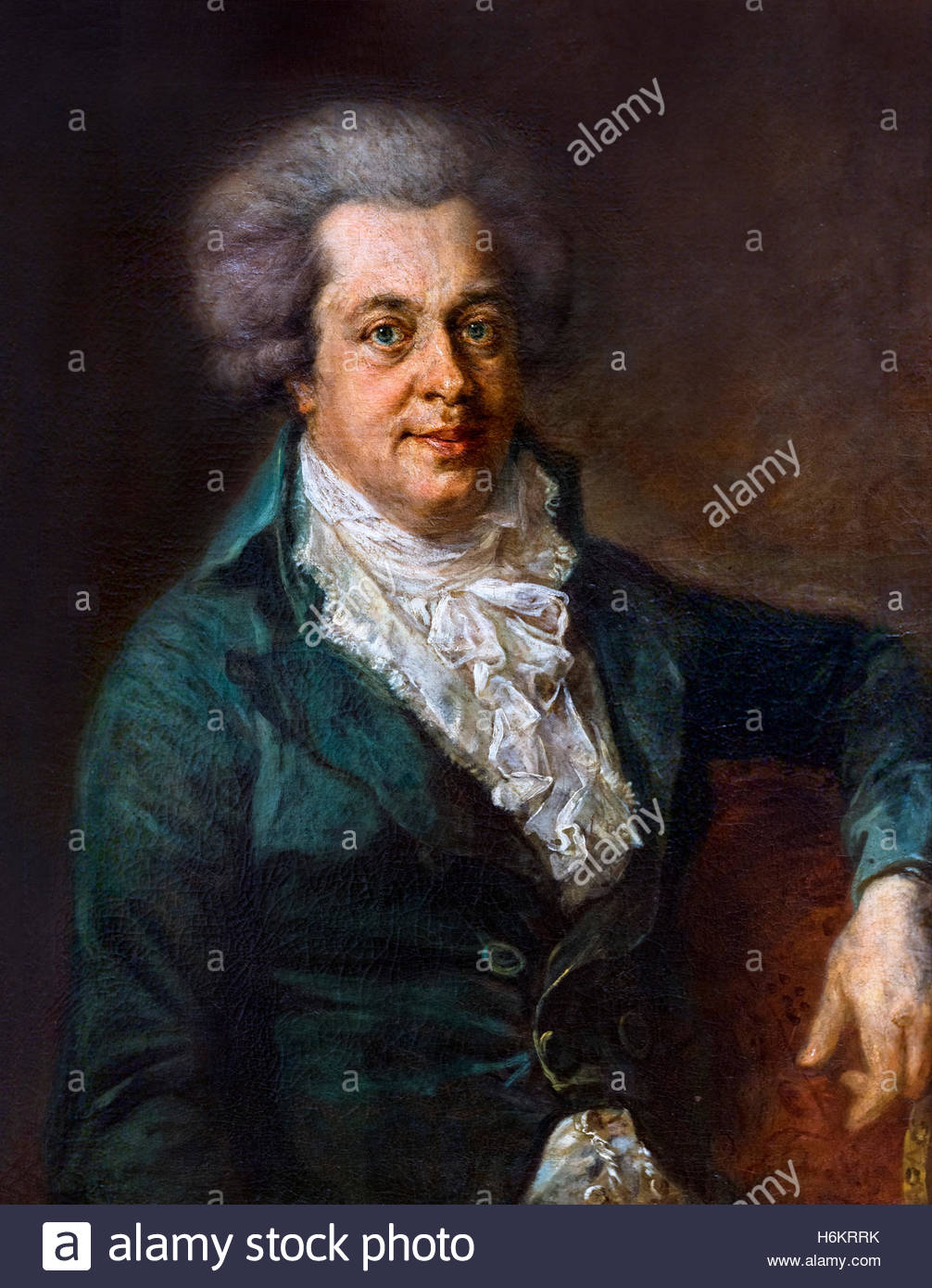 1006x1390 Mozart Portrait. Wolfgang Amadeus Mozart Painting By - Mozart Painting