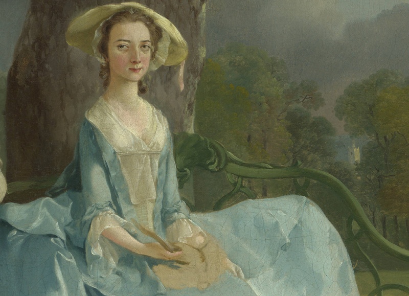 800x579 Thomas Gainsborough, Mr. And Mrs. Andrews Smarthistory - Mr And Mrs Robert Andrews Painting