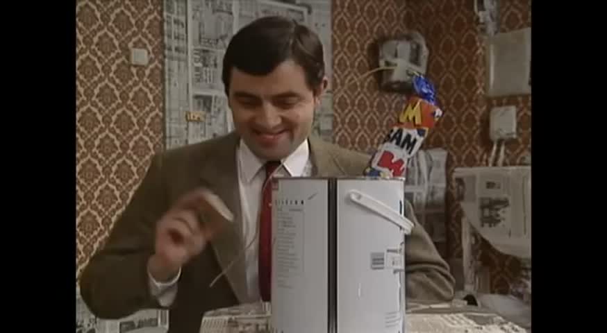 874x480 Mr Bean Paint Test Plumi Demo Site - Mr Bean Painting