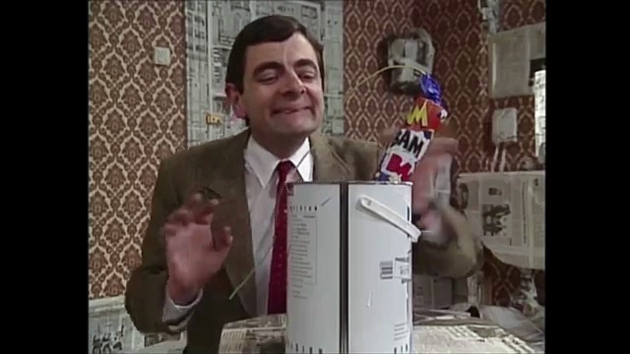 1280x720 Mr. Bean - Mr Bean Painting