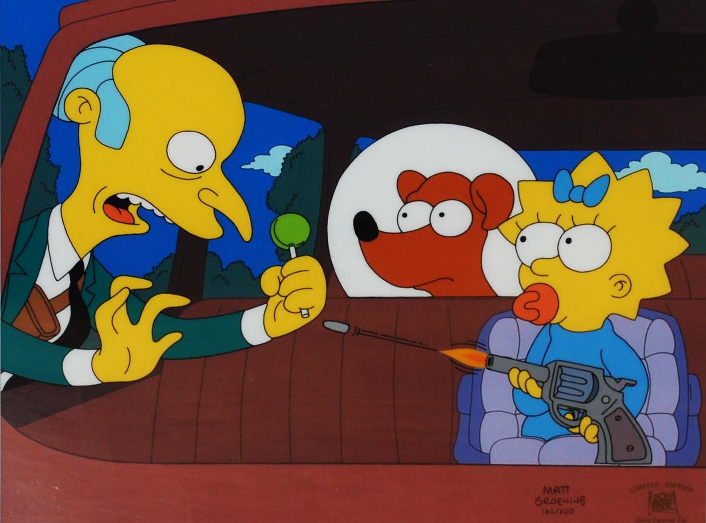 1415x1049 The Simpsons' Writer Reveals Cut Scenes - Mr Burns Painting