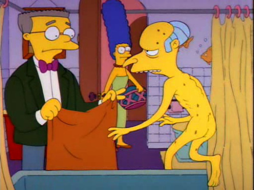 500x375 The Simpsons Comingsoon! Movies Amp Media - Mr Burns Painting