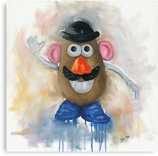 550x545 Mr Potato Head - Mr Potato Head Painting