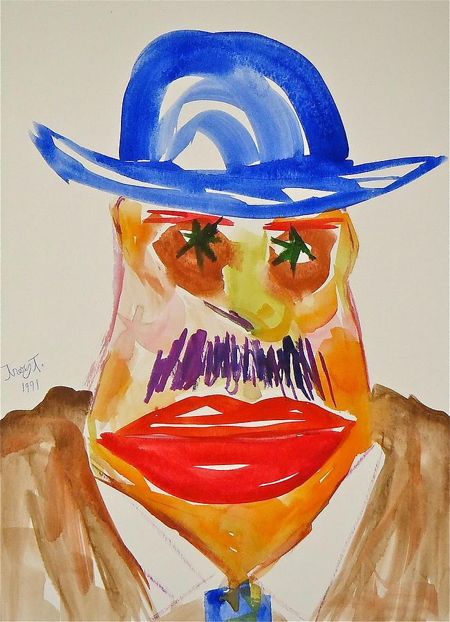 651x900 Mr. Wheebles Potato Head Farm Painting By Troy Thomas - Mr Potato Head Painting