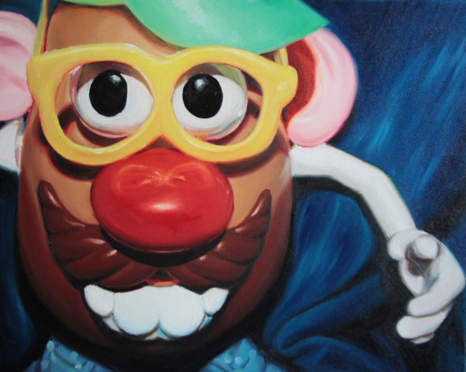 1600x1278 Some Of My Personal Artwork - Mr Potato Head Painting