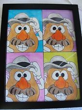 169x225 Mr Potato Heads In Art Ebay - Mr Potato Head Painting
