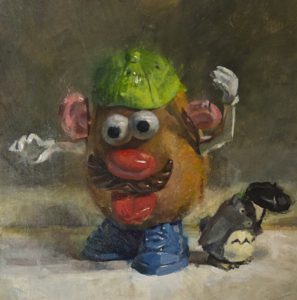 1000x1008 Paint draw Joel Frank - Mr Potato Head Painting