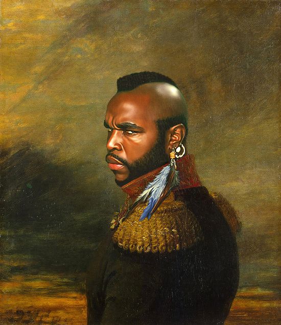 550x636 Mr. T - Mr T Painting