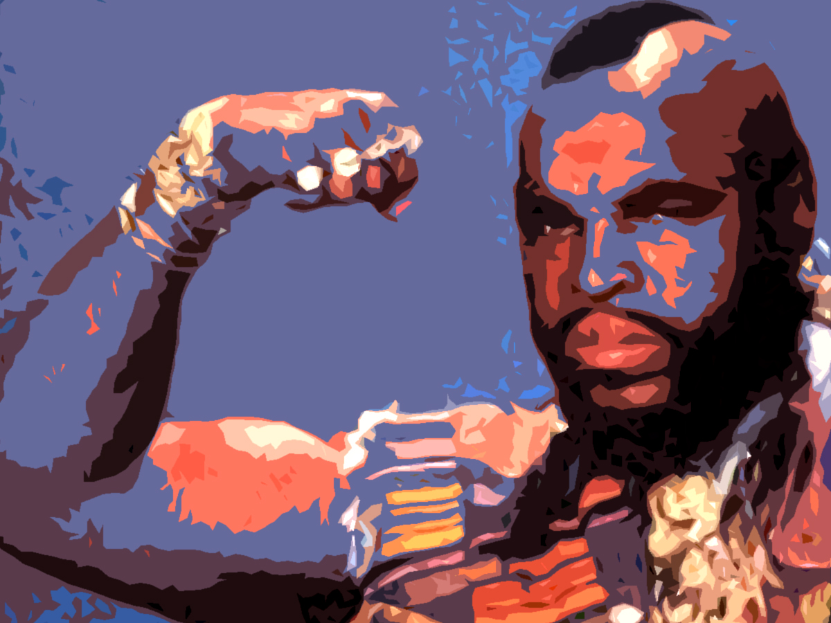 T paint. Мистер ти WWE. Mr t WWE. Мистер ти рисунок. Ки и пил скетч про Мистер ти.