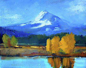 300x238 Mt Hood Paintings Fine Art America - Mt Hood Painting