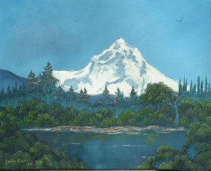 300x244 Mt. Hood - Mt Hood Painting