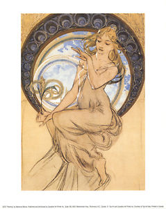 239x300 Alphonse Mucha Painting Poster 643217175255 Ebay - Mucha Painting