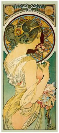 200x450 Beautiful Alphonse Mucha Artwork For Sale, Posters And Prints - Mucha Painting