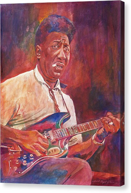 424x622 Muddy Waters Painting By David Lloyd Glover - Muddy Waters Painting