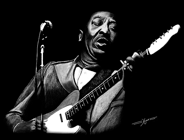 600x457 Muddy Waters Painting By Robert English - Muddy Waters Painting
