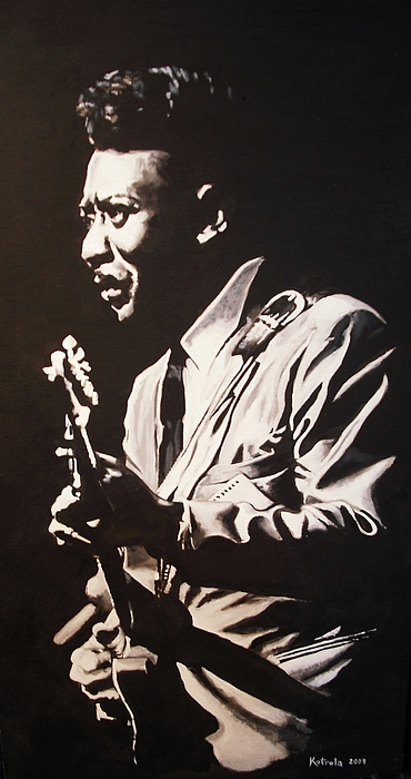 370x700 Muddy Waters Painting By Robert Kotrola - Muddy Waters Painting
