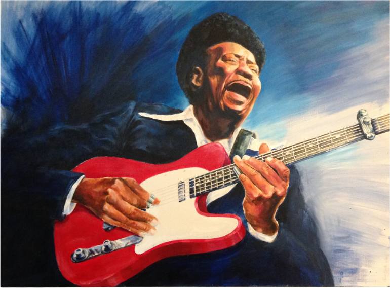 770x568 Saatchi Art Muddy Waters Painting By Guy Boster - Muddy Waters Painting