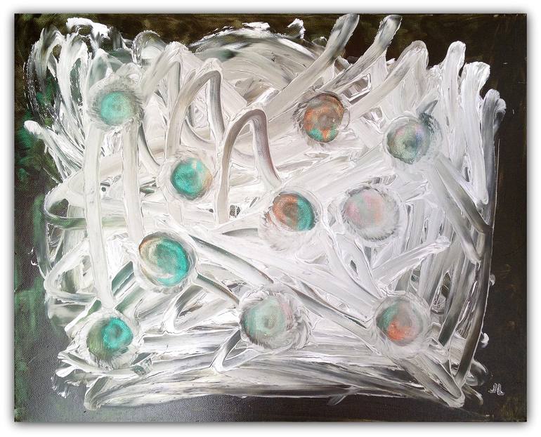 770x622 Saatchi Art Muddy Waters Painting By Julia Lodyguina - Muddy Waters Painting