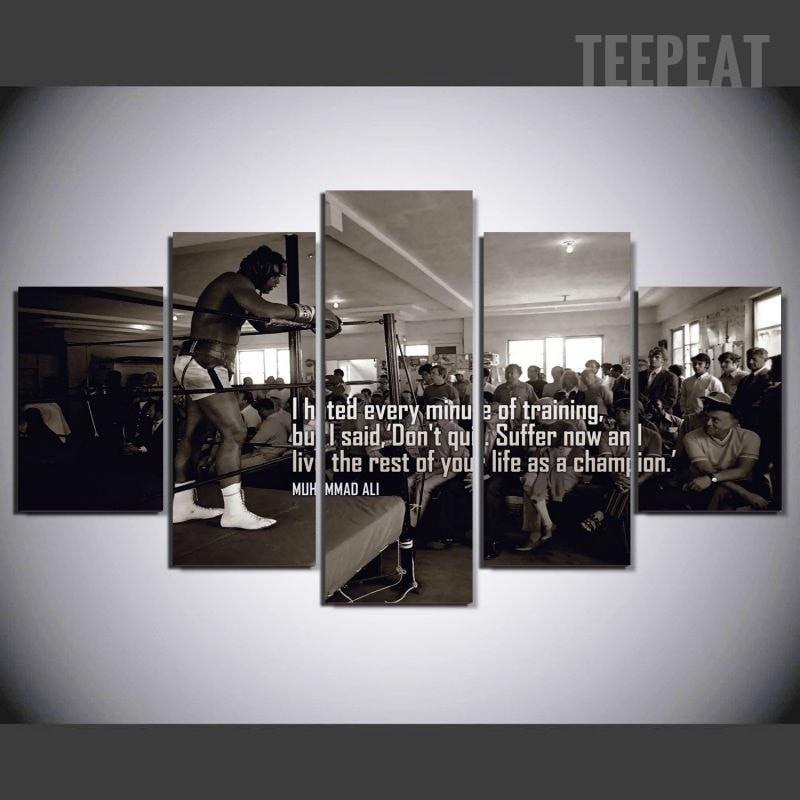 800x800 Muhammad Ali Greatest Qoutes - Muhammad Ali Canvas Painting