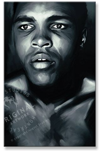 318x480 73 Best Secret Santa Images On Sports Fanatics, Man - Muhammad Ali Canvas Painting