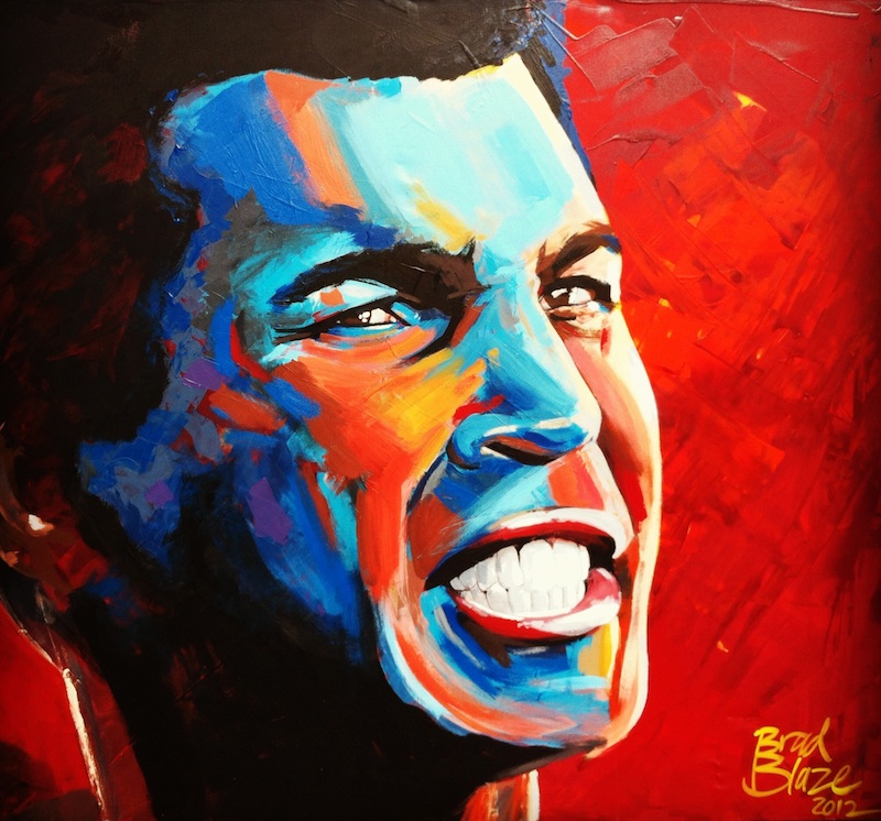 800x746 Boxer Muhammad Ali Painting For Sale - Muhammad Ali Painting