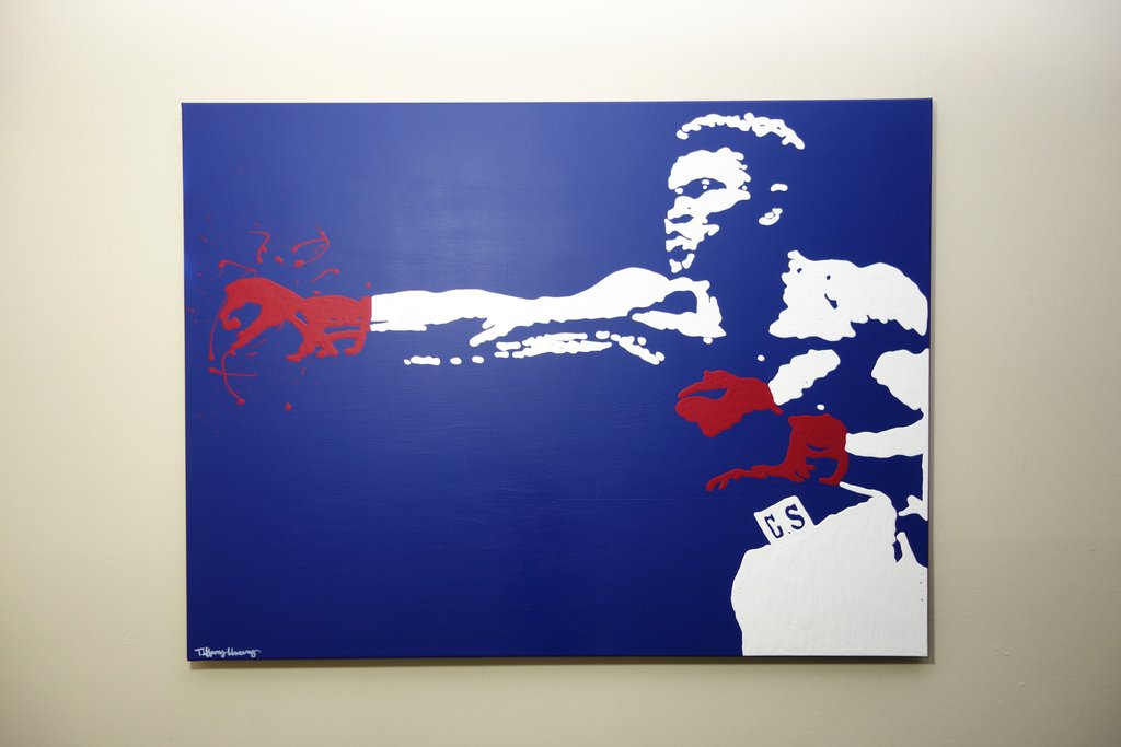 1024x683 Muhammad Ali Punch - Muhammad Ali Painting