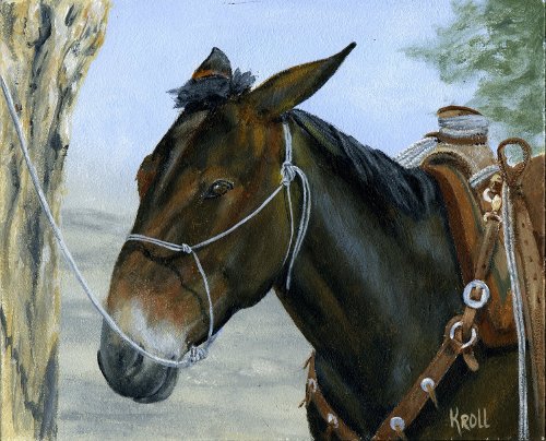Mule paintings search result at PaintingValley.com