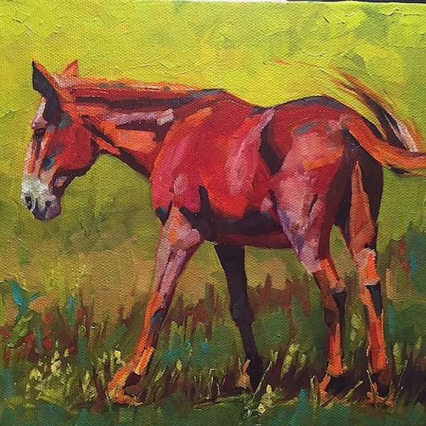 600x600 Mule Buddy 2 - Mule Painting