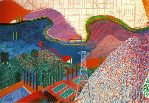 Mulholland Drive Painting