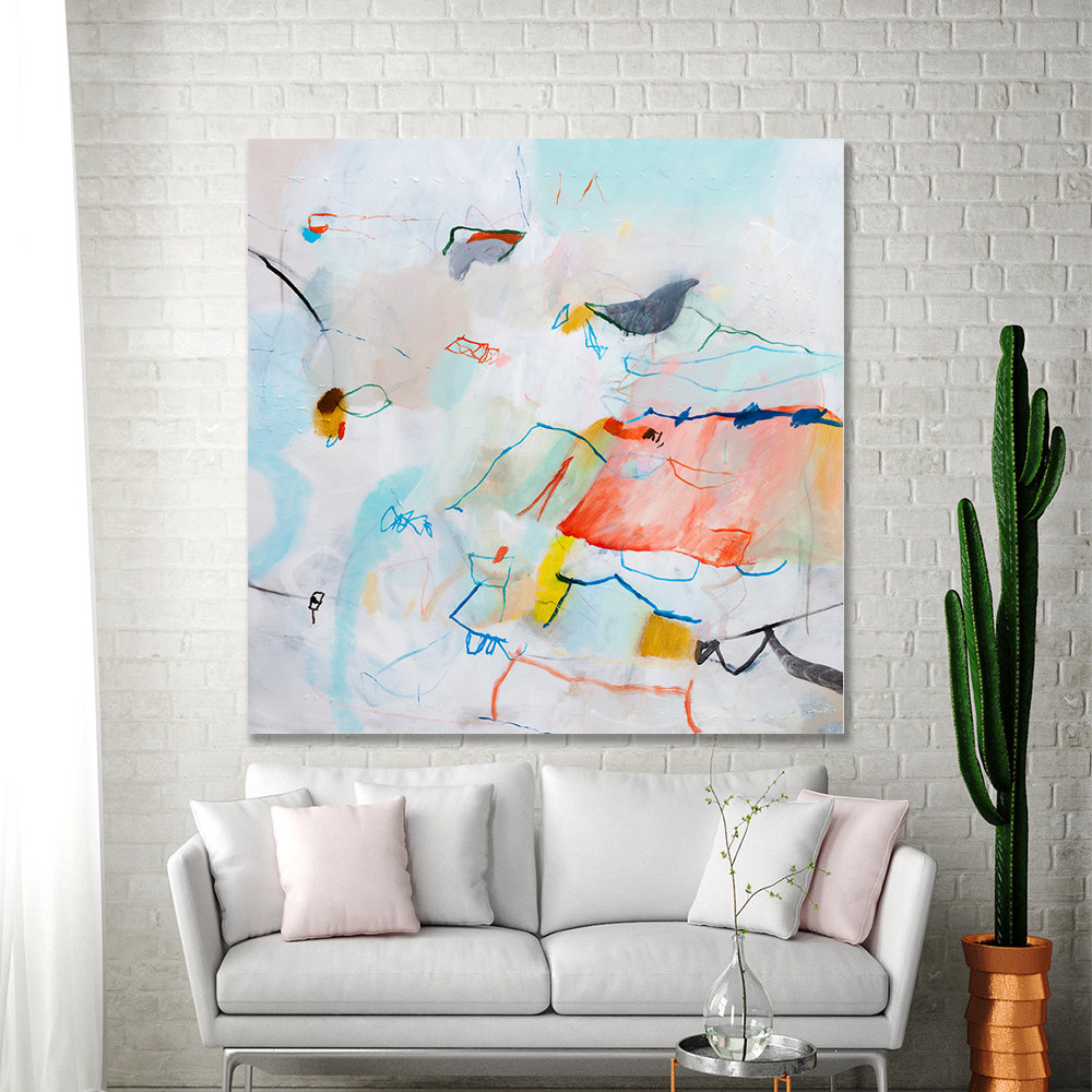 Multicolor Abstract Painting at PaintingValley.com | Explore collection ...