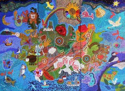 403x292 Multicultural Initiatives Within Iceland Projects For Peace - Multicultural Painting