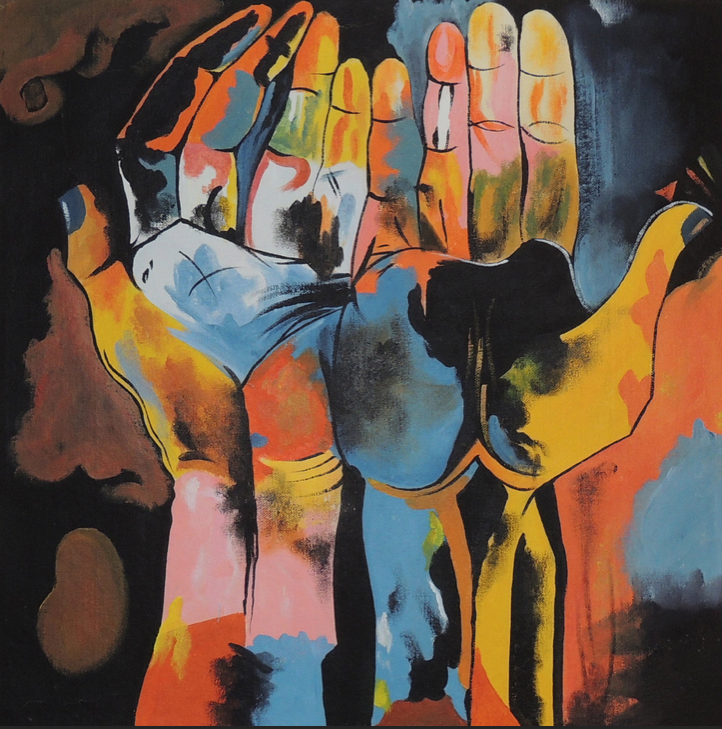 722x729 The Fountain - Multicultural Painting