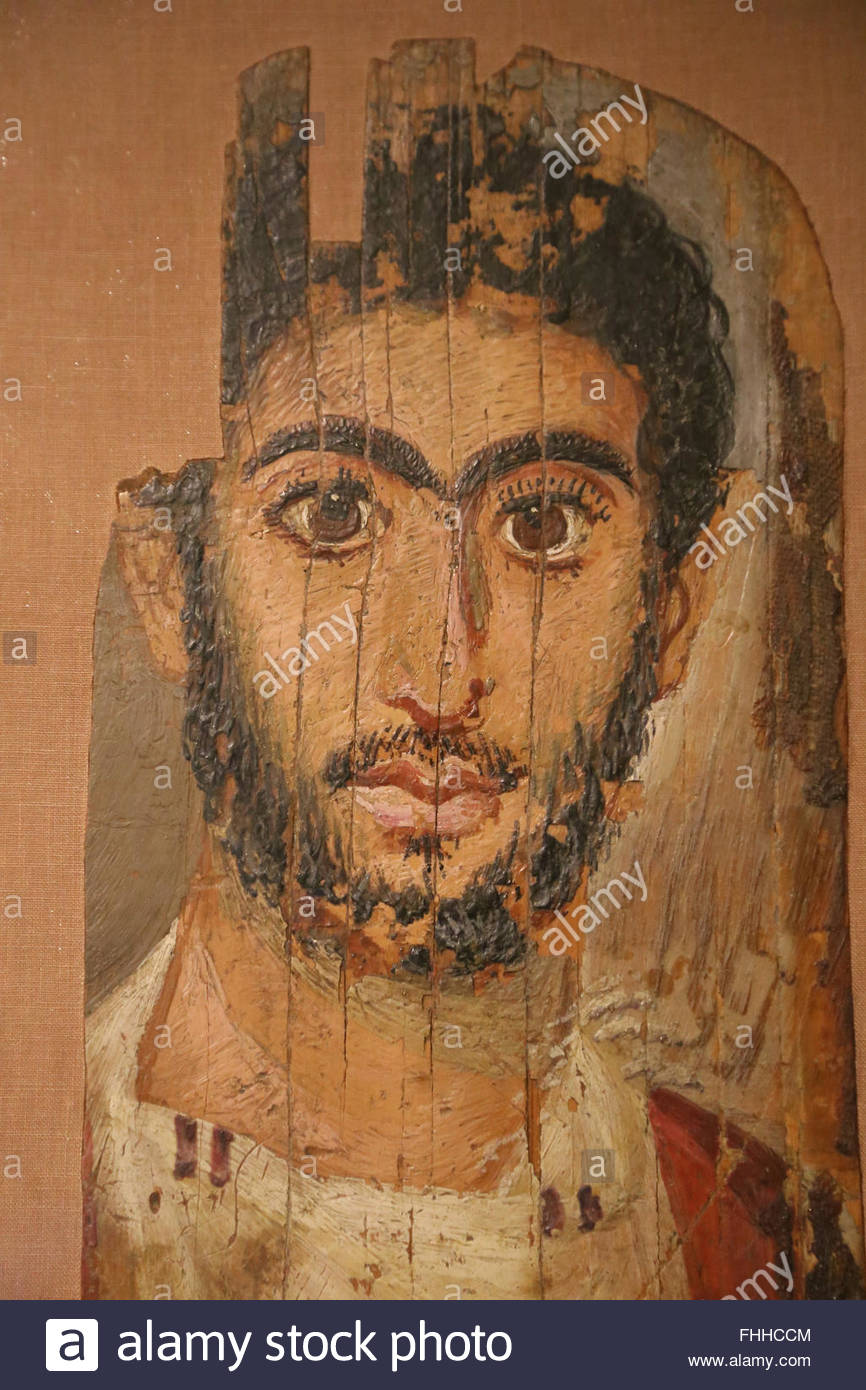 866x1390 Mummy Portrait. Panel Painting. Young Man. 3rd Century Ad. Egypt - Mummy Painting