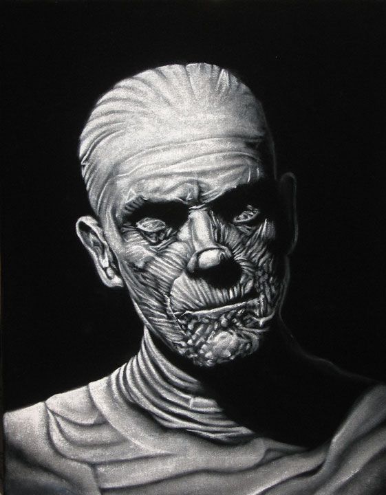 561x720 Mummy By On @ - Mummy Painting