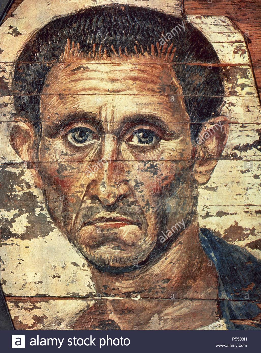 1027x1390 Egypt. Roman Period. Fayum Mummy Portraits. Man. Encaustic - Mummy Painting