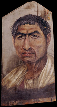 198x373 Egyptian Mummy Portraits (Article) Khan Academy - Mummy Painting