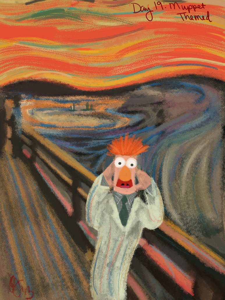 773x1033 Day 19 Muppet Themed By Limlight - Muppets Painting