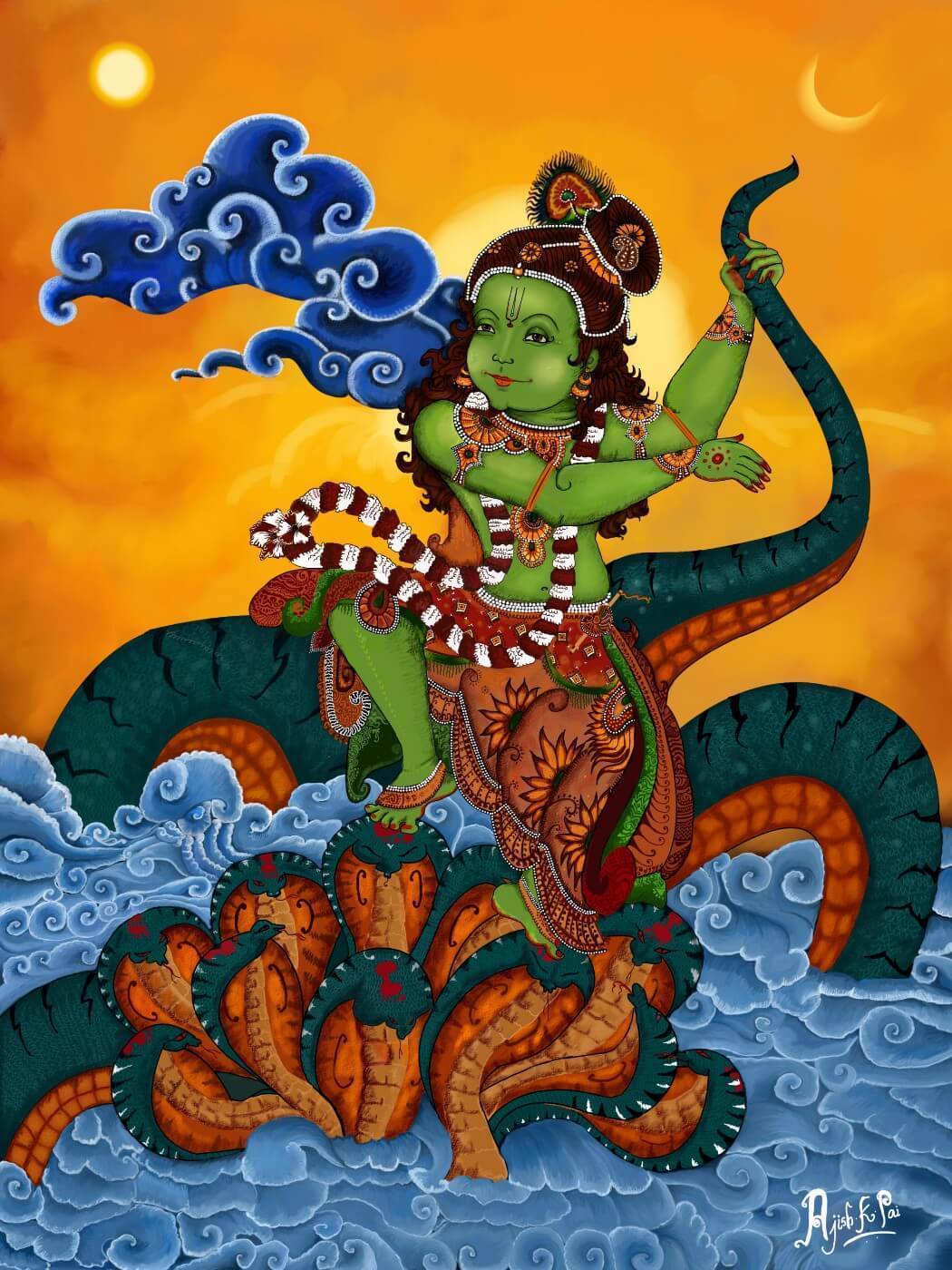 1050x1400 Indian Art - Mural Painting